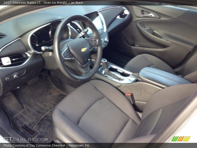 Silver Ice Metallic / Jet Black 2017 Chevrolet Malibu LT