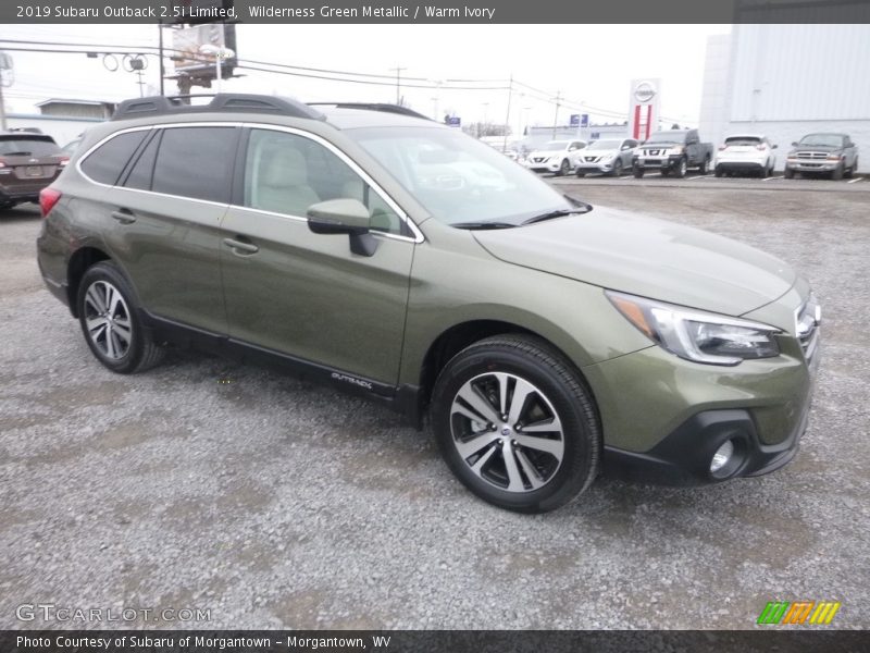 Wilderness Green Metallic / Warm Ivory 2019 Subaru Outback 2.5i Limited