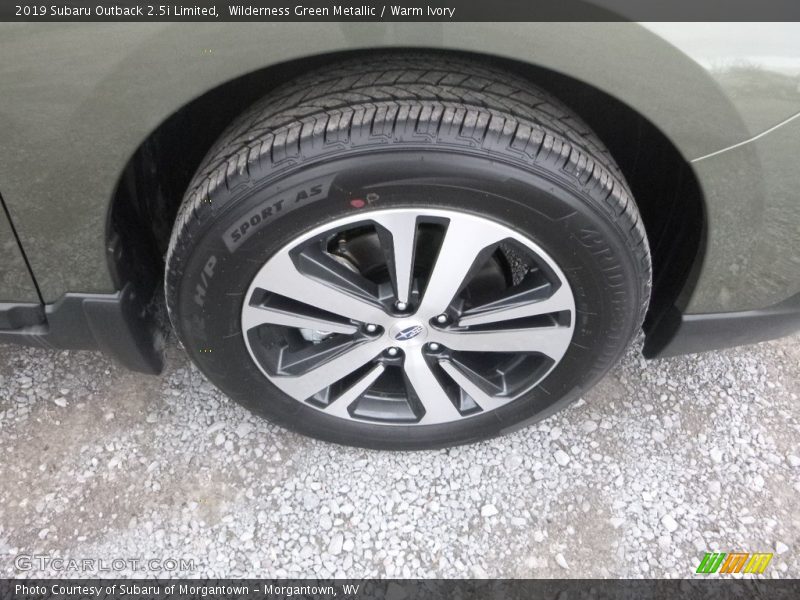 Wilderness Green Metallic / Warm Ivory 2019 Subaru Outback 2.5i Limited