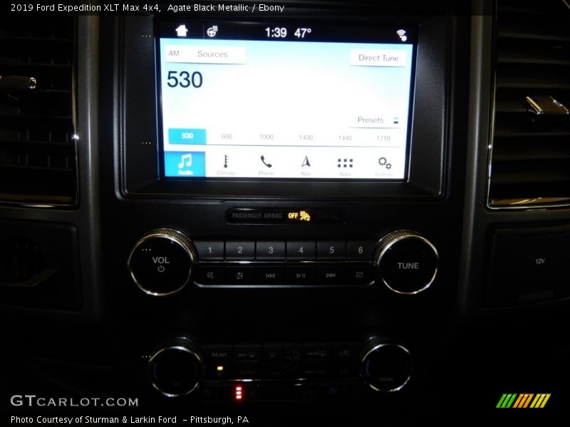 Agate Black Metallic / Ebony 2019 Ford Expedition XLT Max 4x4