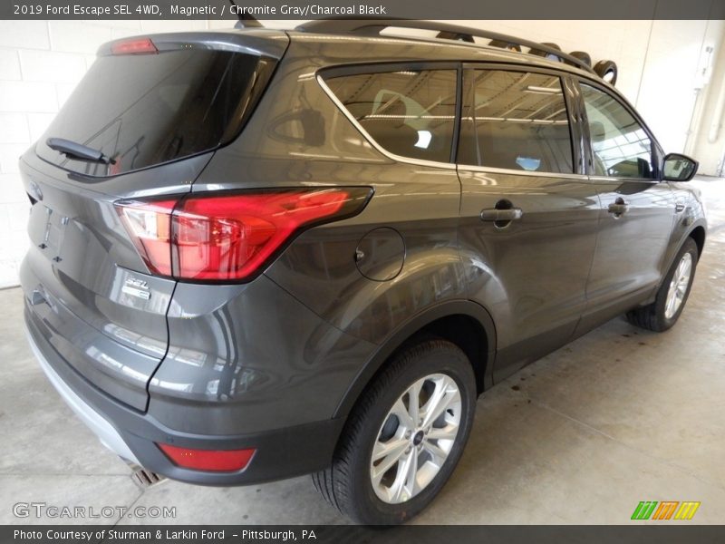 Magnetic / Chromite Gray/Charcoal Black 2019 Ford Escape SEL 4WD