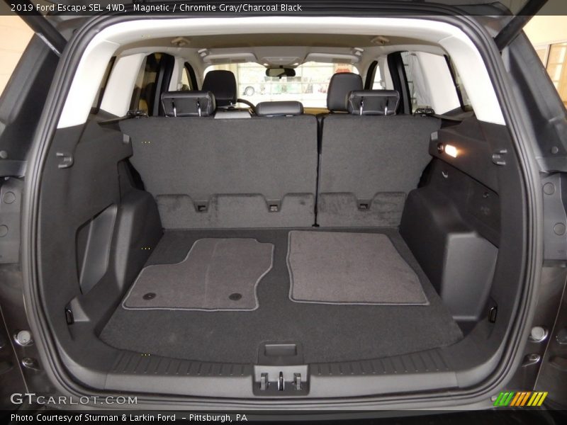 Magnetic / Chromite Gray/Charcoal Black 2019 Ford Escape SEL 4WD