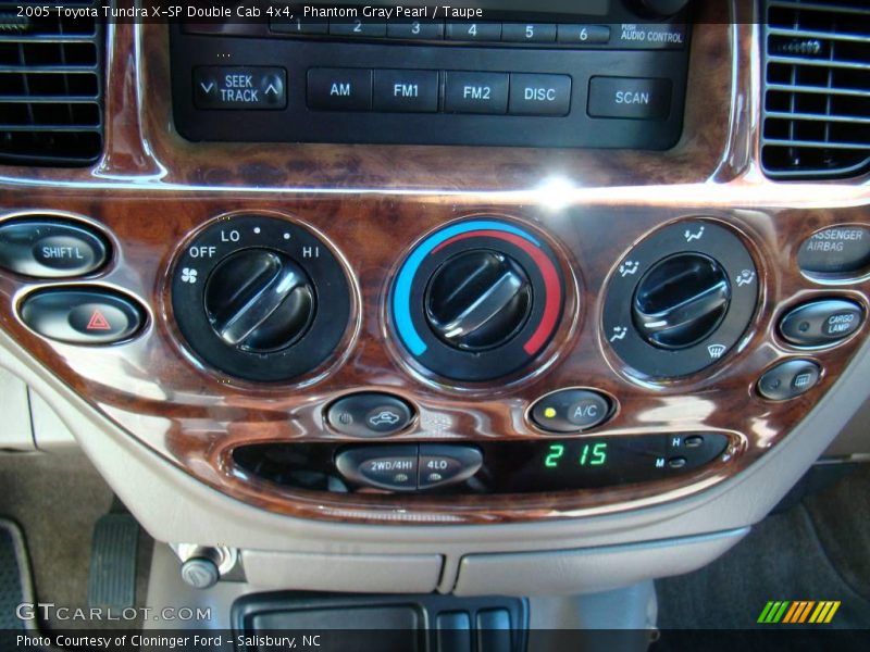 Phantom Gray Pearl / Taupe 2005 Toyota Tundra X-SP Double Cab 4x4