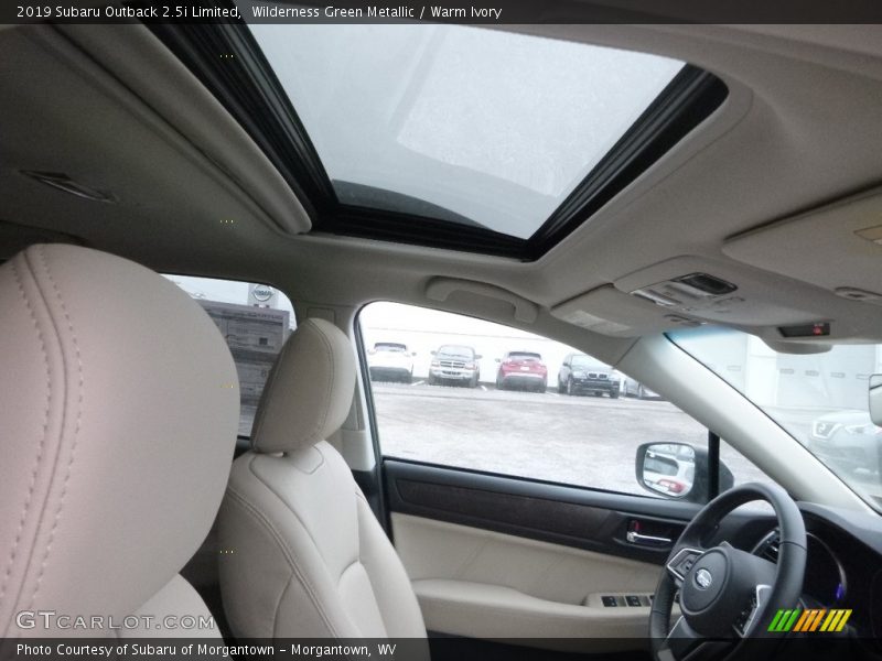 Wilderness Green Metallic / Warm Ivory 2019 Subaru Outback 2.5i Limited