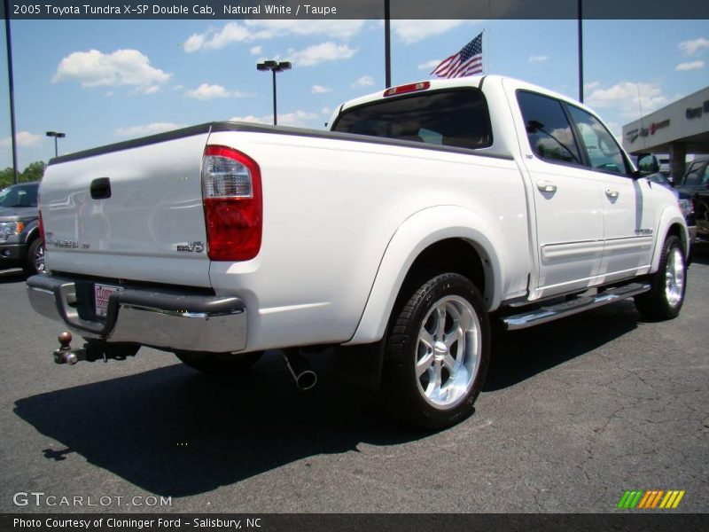 Natural White / Taupe 2005 Toyota Tundra X-SP Double Cab
