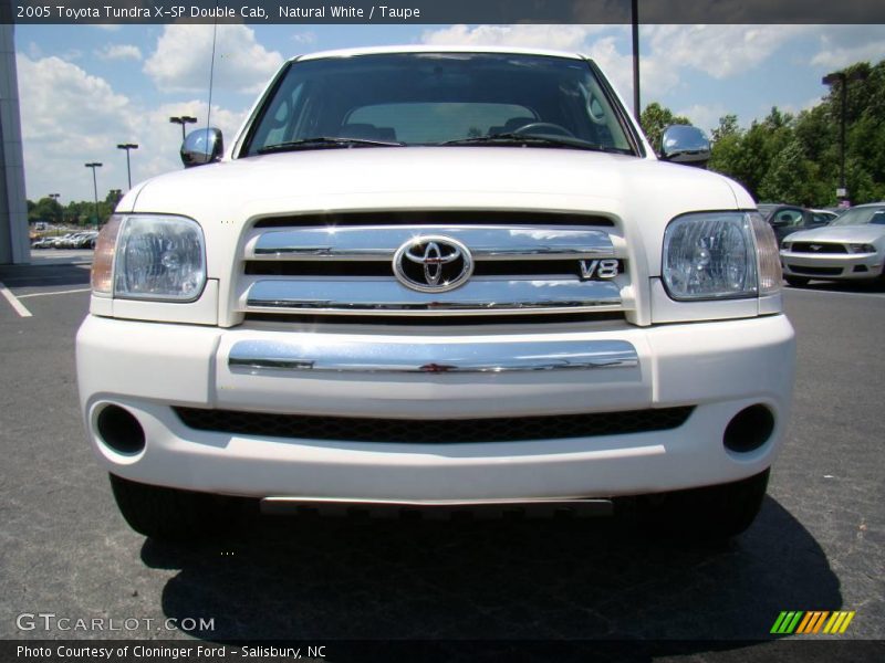 Natural White / Taupe 2005 Toyota Tundra X-SP Double Cab