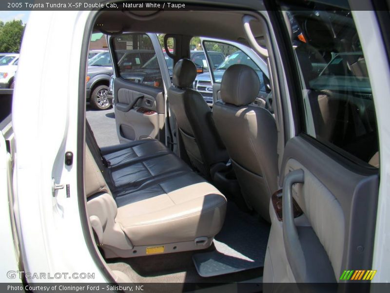 Natural White / Taupe 2005 Toyota Tundra X-SP Double Cab