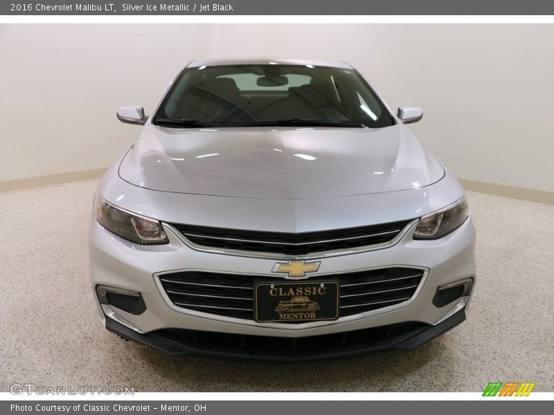 Silver Ice Metallic / Jet Black 2016 Chevrolet Malibu LT