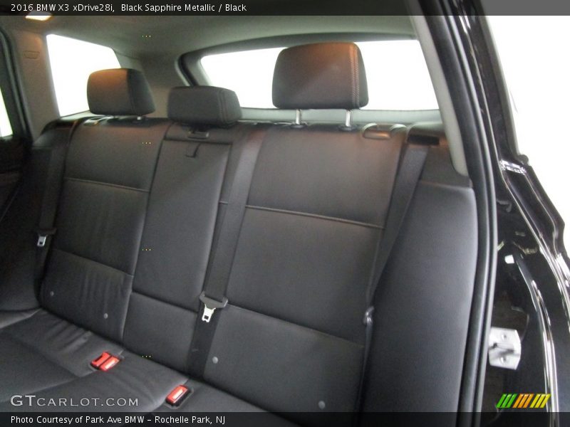 Black Sapphire Metallic / Black 2016 BMW X3 xDrive28i
