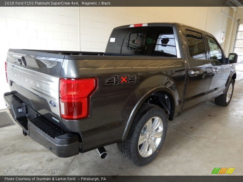 Magnetic / Black 2018 Ford F150 Platinum SuperCrew 4x4
