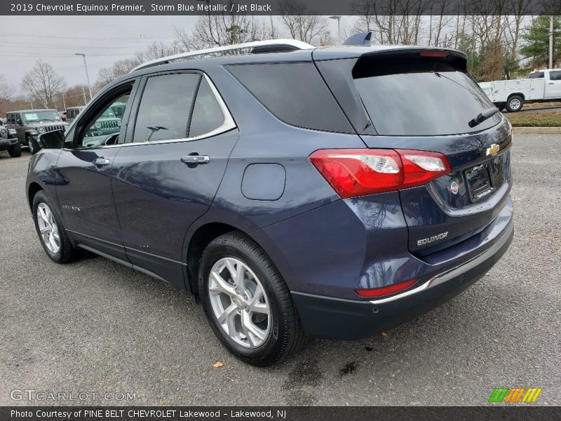 Storm Blue Metallic / Jet Black 2019 Chevrolet Equinox Premier
