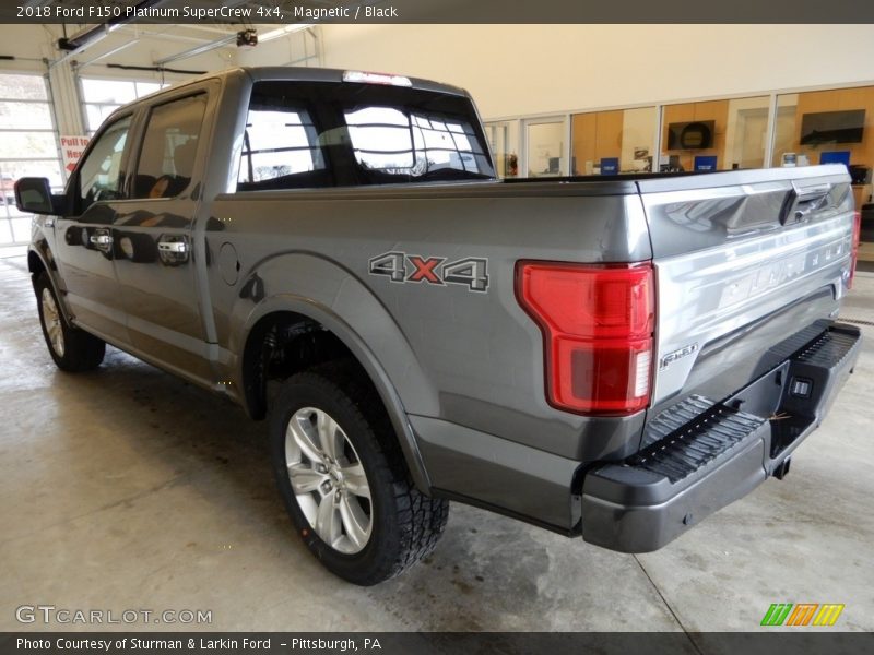 Magnetic / Black 2018 Ford F150 Platinum SuperCrew 4x4