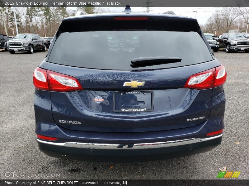 Storm Blue Metallic / Jet Black 2019 Chevrolet Equinox Premier