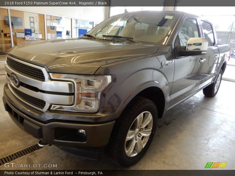 Magnetic / Black 2018 Ford F150 Platinum SuperCrew 4x4