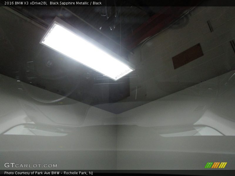 Black Sapphire Metallic / Black 2016 BMW X3 xDrive28i