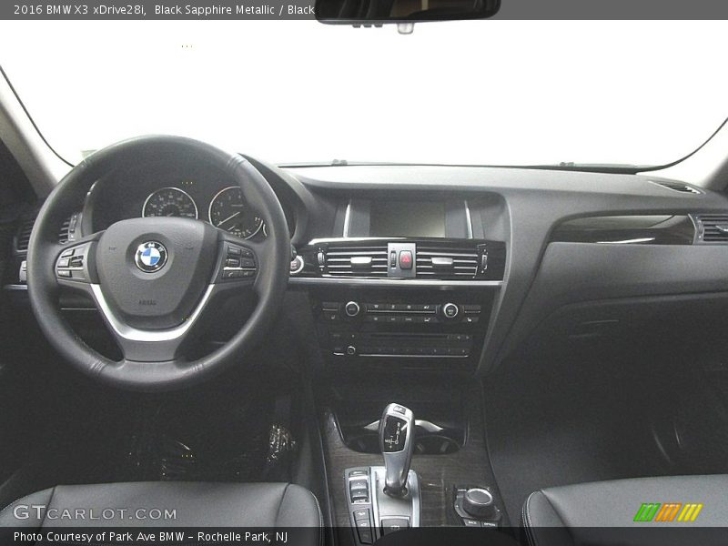 Black Sapphire Metallic / Black 2016 BMW X3 xDrive28i