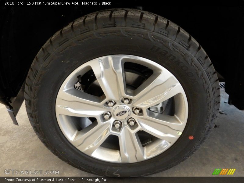 Magnetic / Black 2018 Ford F150 Platinum SuperCrew 4x4