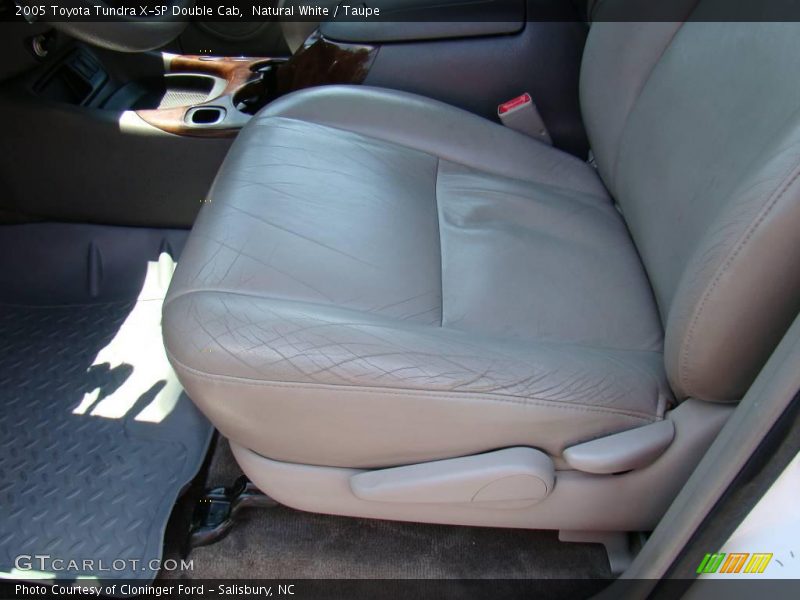 Natural White / Taupe 2005 Toyota Tundra X-SP Double Cab