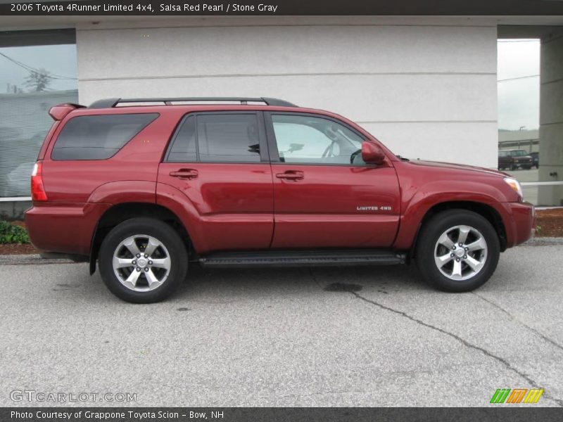 Salsa Red Pearl / Stone Gray 2006 Toyota 4Runner Limited 4x4