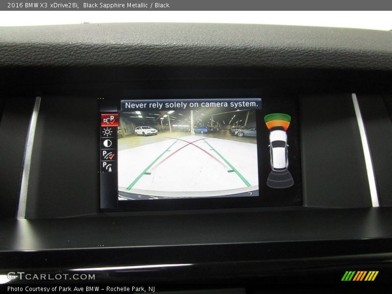 Black Sapphire Metallic / Black 2016 BMW X3 xDrive28i
