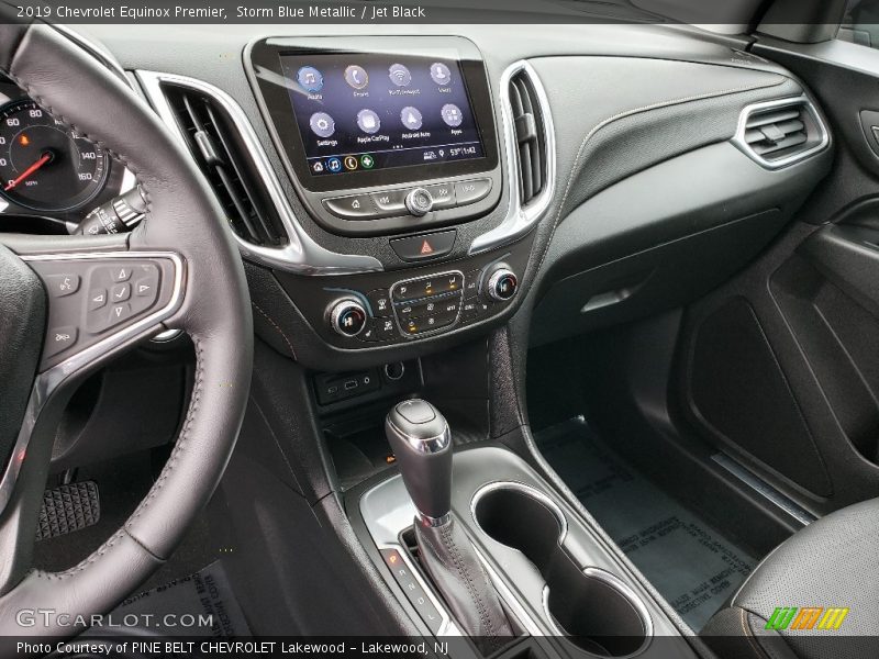 Storm Blue Metallic / Jet Black 2019 Chevrolet Equinox Premier
