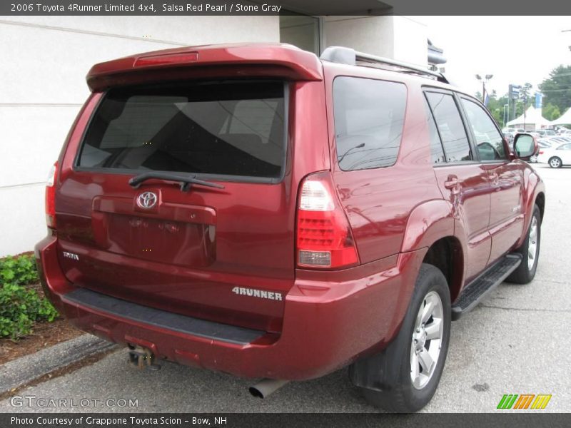 Salsa Red Pearl / Stone Gray 2006 Toyota 4Runner Limited 4x4