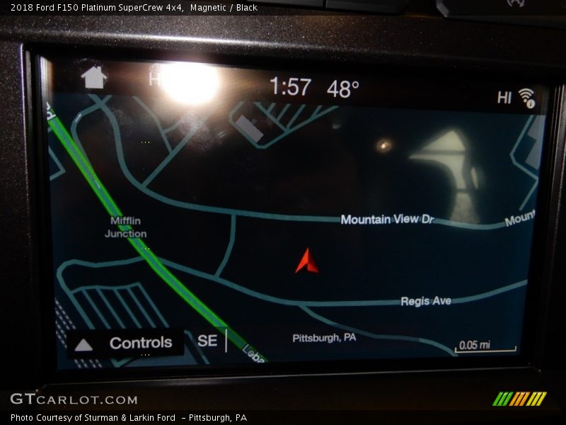 Magnetic / Black 2018 Ford F150 Platinum SuperCrew 4x4