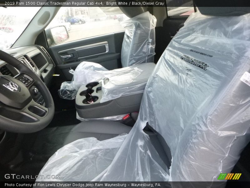 Bright White / Black/Diesel Gray 2019 Ram 1500 Classic Tradesman Regular Cab 4x4