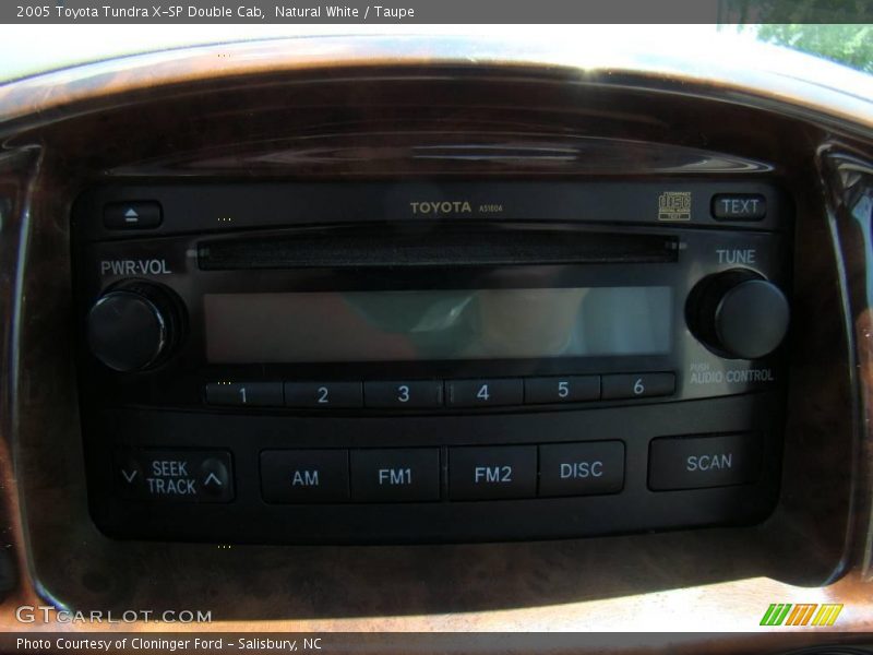 Natural White / Taupe 2005 Toyota Tundra X-SP Double Cab