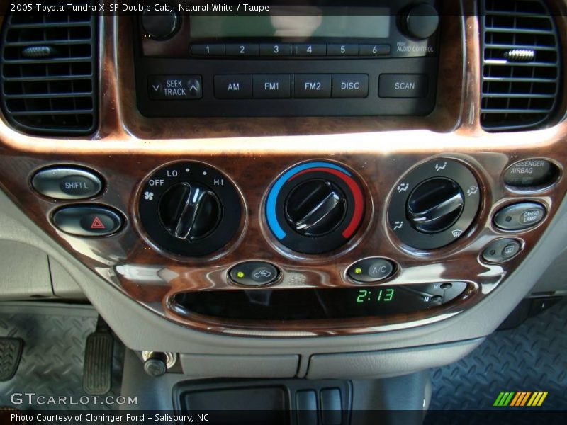 Natural White / Taupe 2005 Toyota Tundra X-SP Double Cab