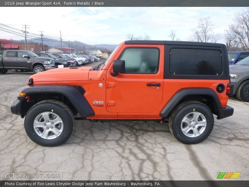 Punk'n Metallic / Black 2019 Jeep Wrangler Sport 4x4