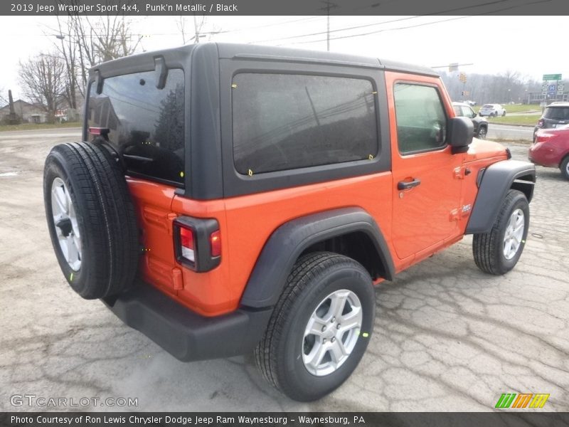 Punk'n Metallic / Black 2019 Jeep Wrangler Sport 4x4