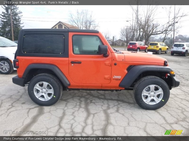 Punk'n Metallic / Black 2019 Jeep Wrangler Sport 4x4