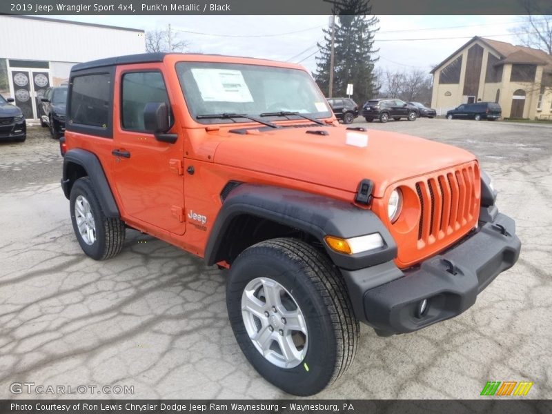Punk'n Metallic / Black 2019 Jeep Wrangler Sport 4x4