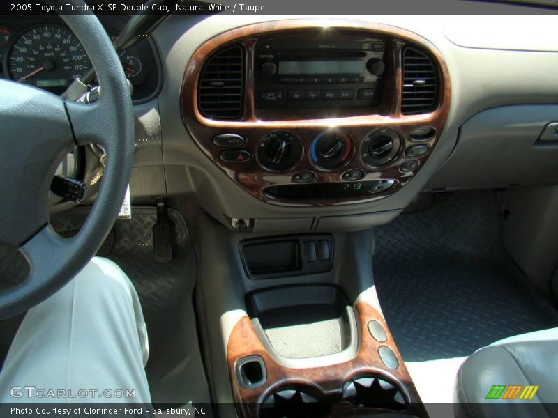 Natural White / Taupe 2005 Toyota Tundra X-SP Double Cab
