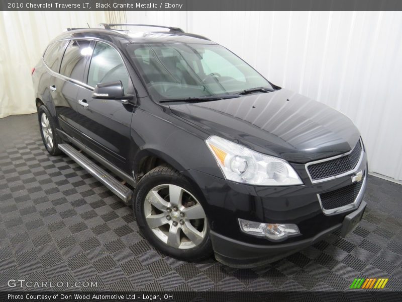 Black Granite Metallic / Ebony 2010 Chevrolet Traverse LT