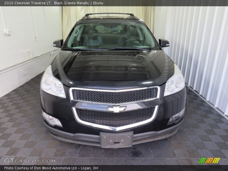 Black Granite Metallic / Ebony 2010 Chevrolet Traverse LT