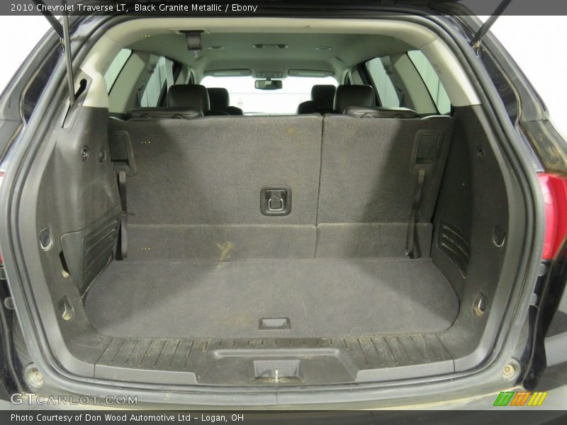 Black Granite Metallic / Ebony 2010 Chevrolet Traverse LT