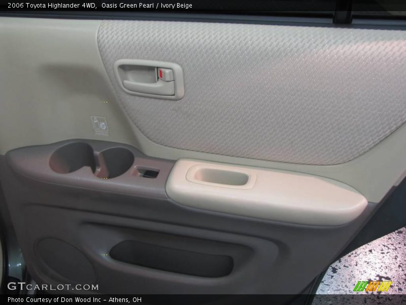 Oasis Green Pearl / Ivory Beige 2006 Toyota Highlander 4WD