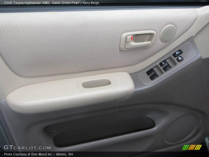 Oasis Green Pearl / Ivory Beige 2006 Toyota Highlander 4WD