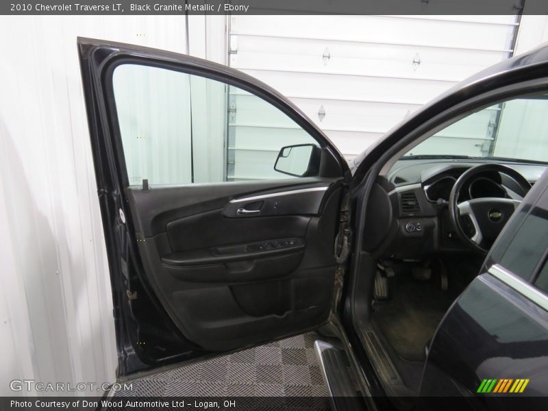 Black Granite Metallic / Ebony 2010 Chevrolet Traverse LT
