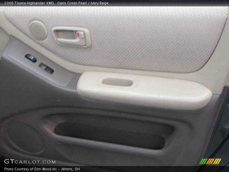 Oasis Green Pearl / Ivory Beige 2006 Toyota Highlander 4WD