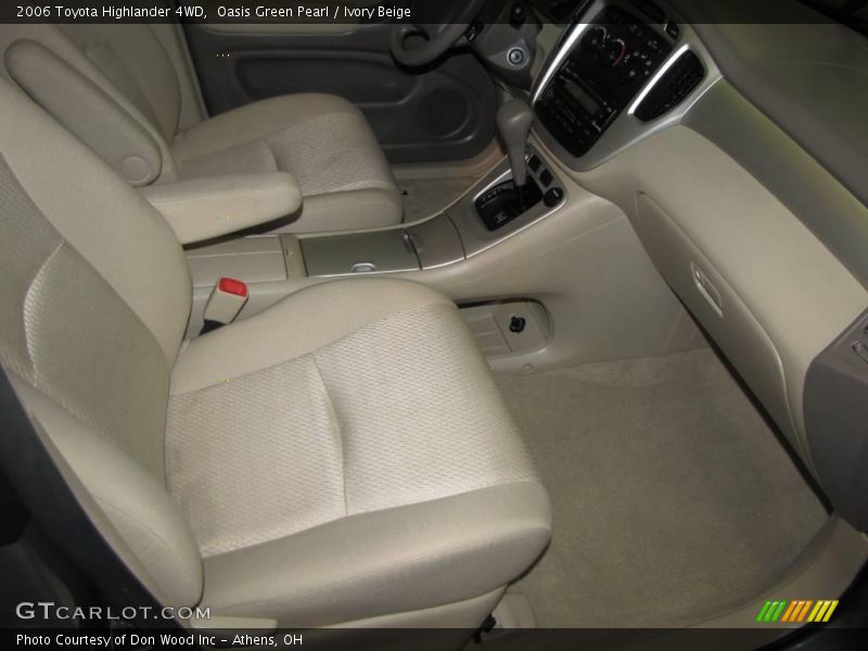 Oasis Green Pearl / Ivory Beige 2006 Toyota Highlander 4WD