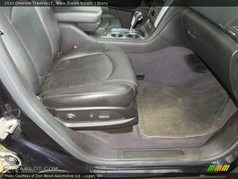 Black Granite Metallic / Ebony 2010 Chevrolet Traverse LT