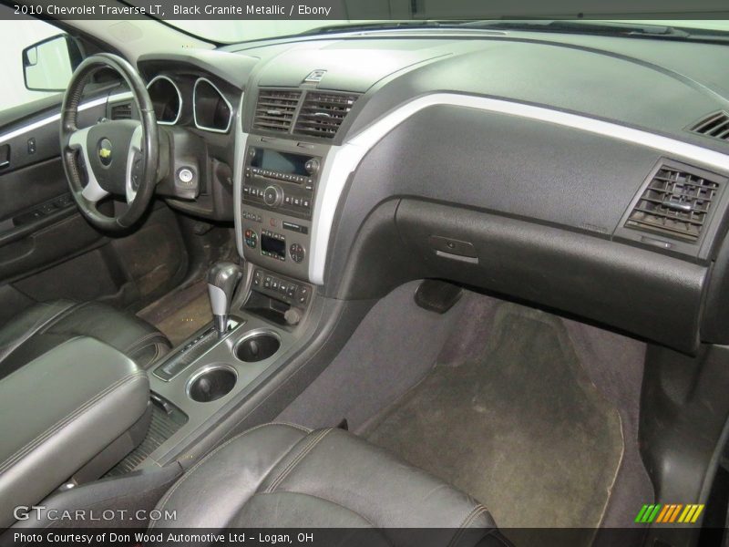 Black Granite Metallic / Ebony 2010 Chevrolet Traverse LT
