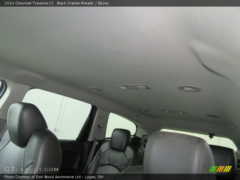Black Granite Metallic / Ebony 2010 Chevrolet Traverse LT