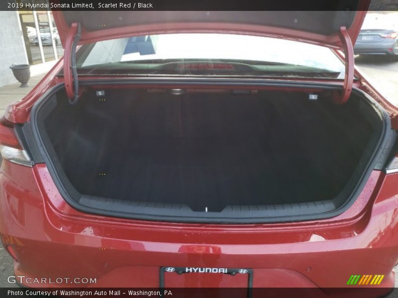 Scarlet Red / Black 2019 Hyundai Sonata Limited