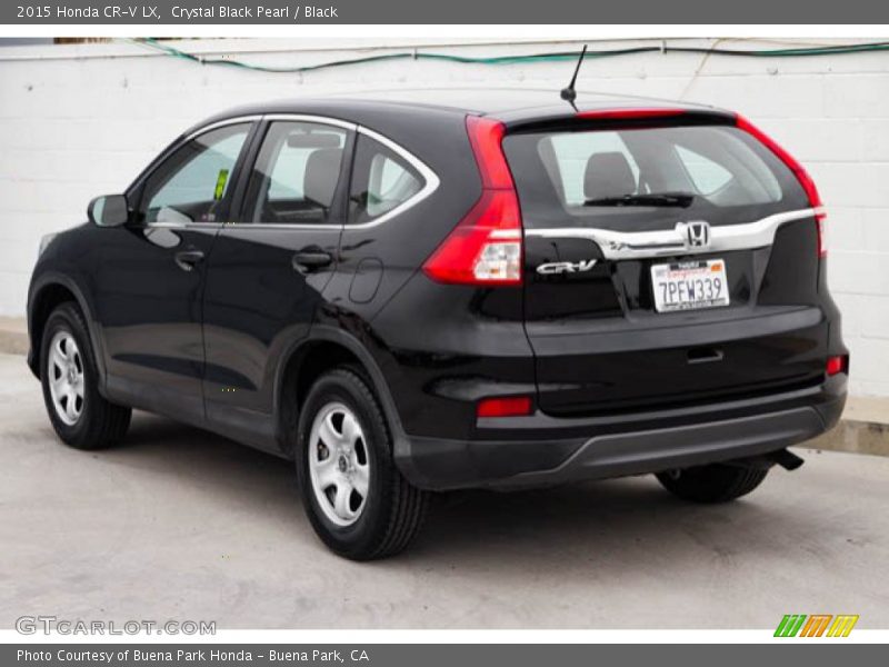 Crystal Black Pearl / Black 2015 Honda CR-V LX