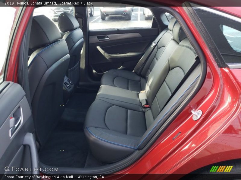 Scarlet Red / Black 2019 Hyundai Sonata Limited