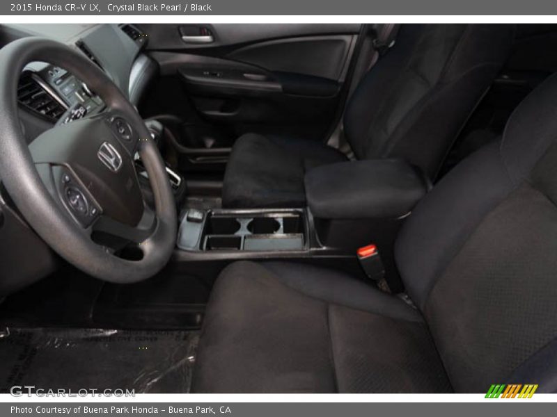 Crystal Black Pearl / Black 2015 Honda CR-V LX